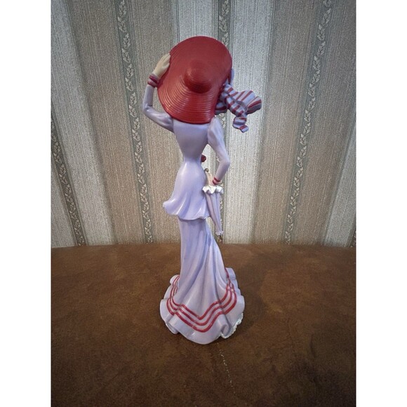 Thomas Kinkade Portraits Of Style Collection- Strolling The Board Walk Figurine - Picture 3 of 10